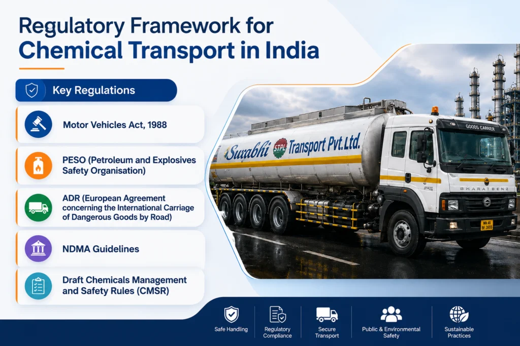 Regulatory Framework for Chemical Transport in India